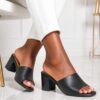 XShoes Ladies' Block Heel Mule Sandals